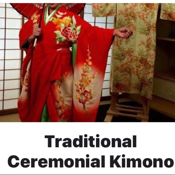 Traditional Ceremonial Kimono - Picture 1 of 4